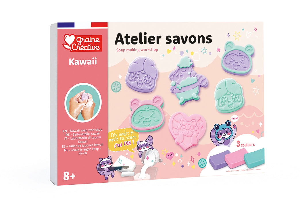 Kit DIY - Coffret Atelier Savons Kawaï
