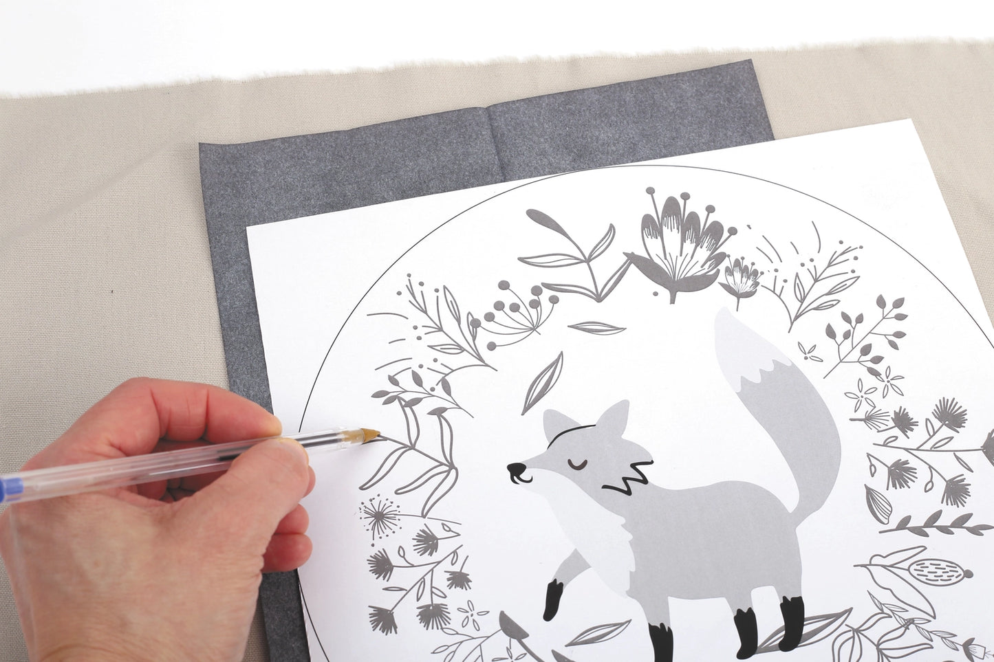 Kit DIY - Broderie Renard