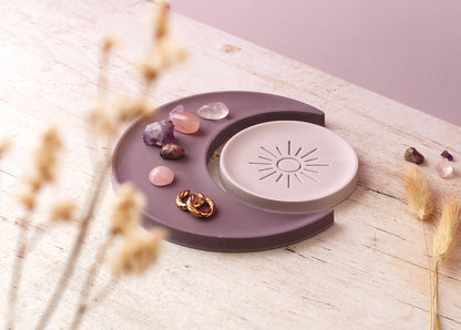 Kit DIY - Moulage Jesmonite Lune & Soleil