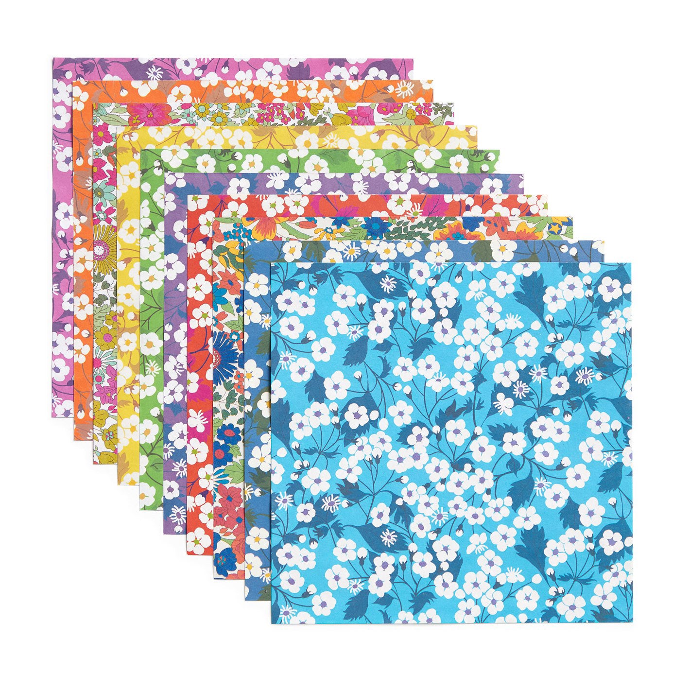 Set de papiers origami Liberty - Flowers