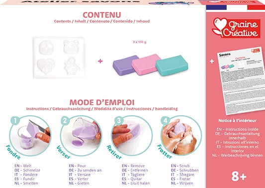 Kit DIY - Coffret Atelier Savons Kawaï