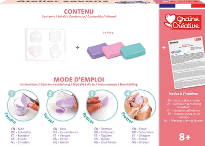 Kit DIY - Coffret Atelier Savons Kawaï