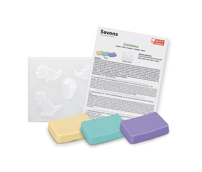 Kit DIY - Atelier savons Dinosaures