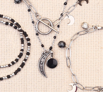 Kit DIY - Parure argentée - Bijoux inoxydable