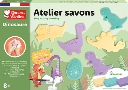 Kit DIY - Atelier savons Dinosaures
