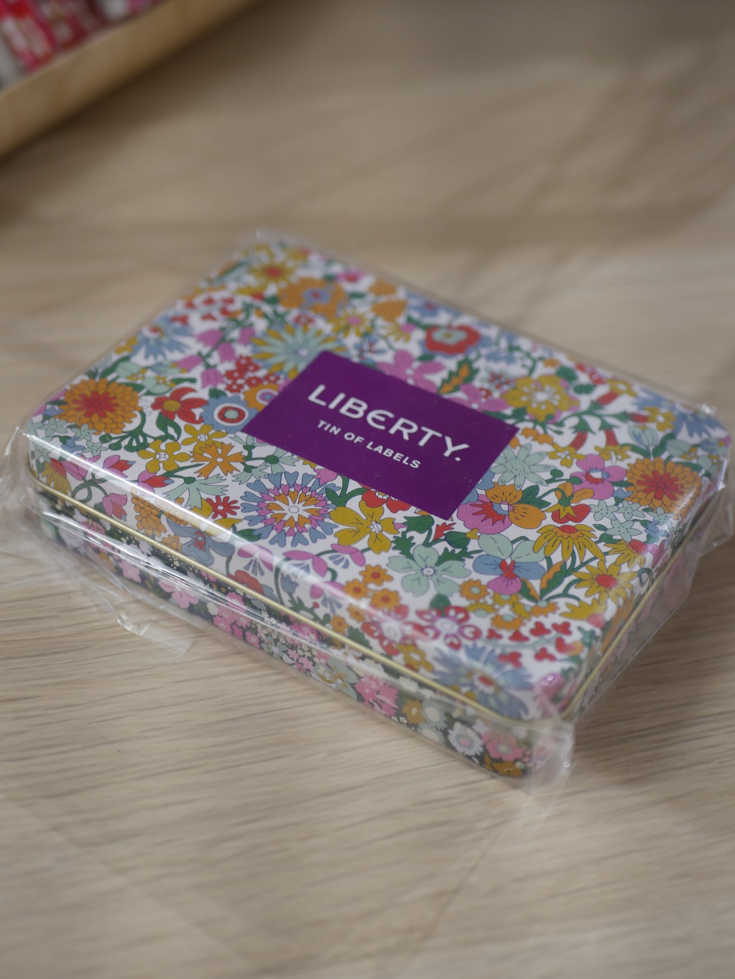 Boîte de 72 étiquettes autocollantes Liberty