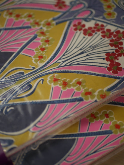 Carnet brodé Liberty Lanthe Bloom