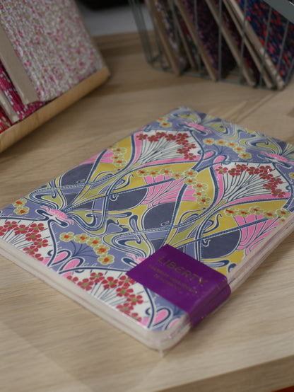 Carnet brodé Liberty Lanthe Bloom