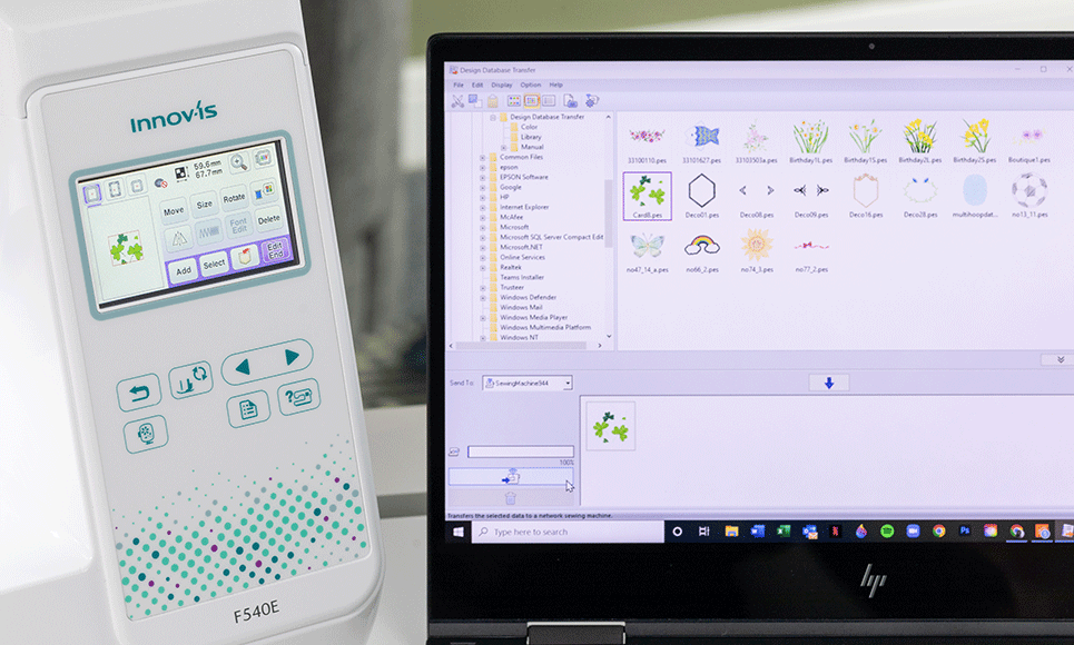 F540E - Innov-is - Machine à broder