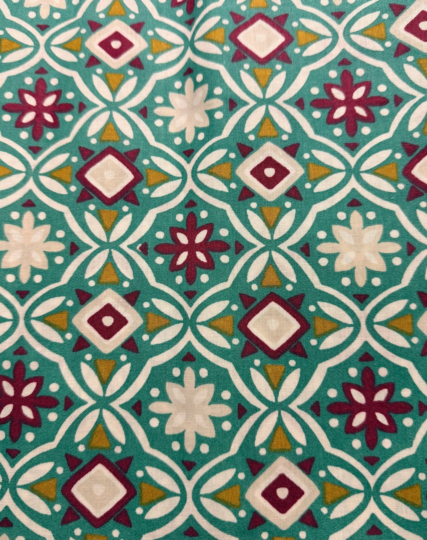 Coupon de tissus coton imprimé oeko-tex