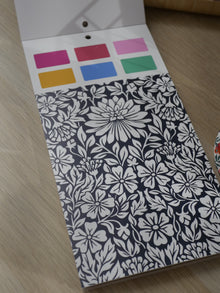 Kit peinture 6 cartes postale Liberty Glastonbury