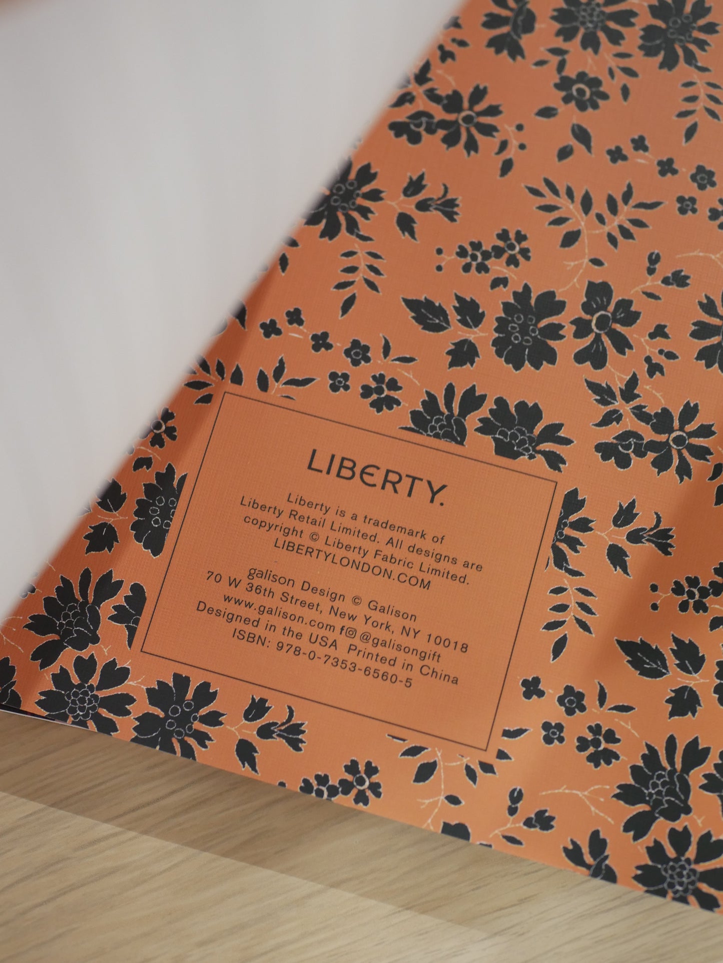 Carnet Liberty Floral – format A5