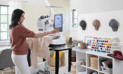 PR680W - Machine à broder 6 aiguilles