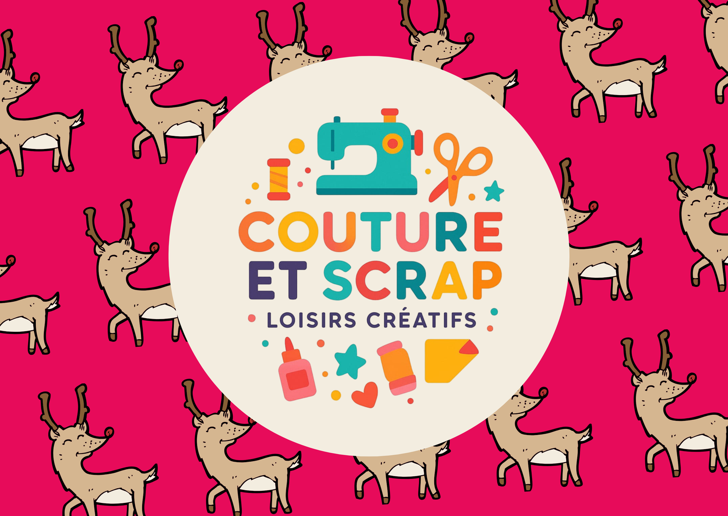 Carte-cadeau Couture et Scrap - Edition limitée Noël