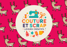 Carte-cadeau Couture et Scrap - Edition limitée Noël