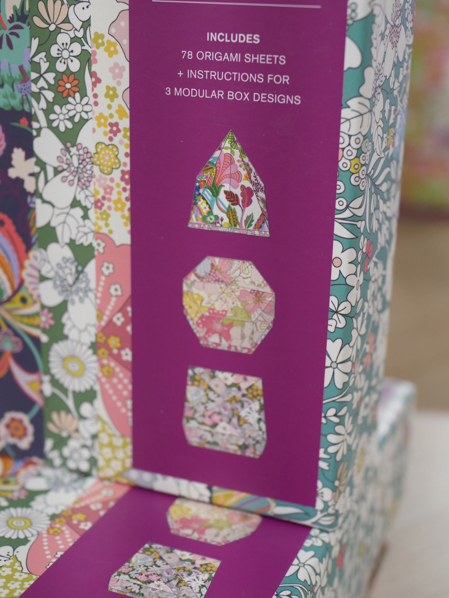 Set de papiers origami Liberty - Treasure Box