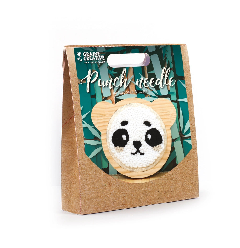 Kit DIY - Punch Needle Panda