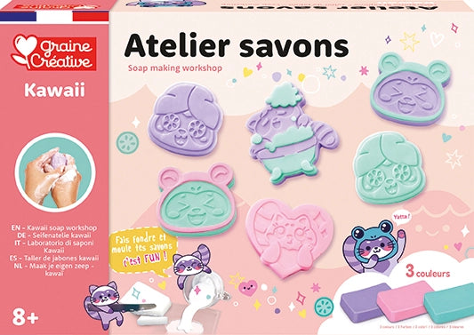 Kit DIY - Coffret Atelier Savons Kawaï