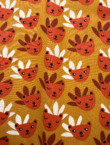Coupon de tissus coton imprimés oeko-tex enfants